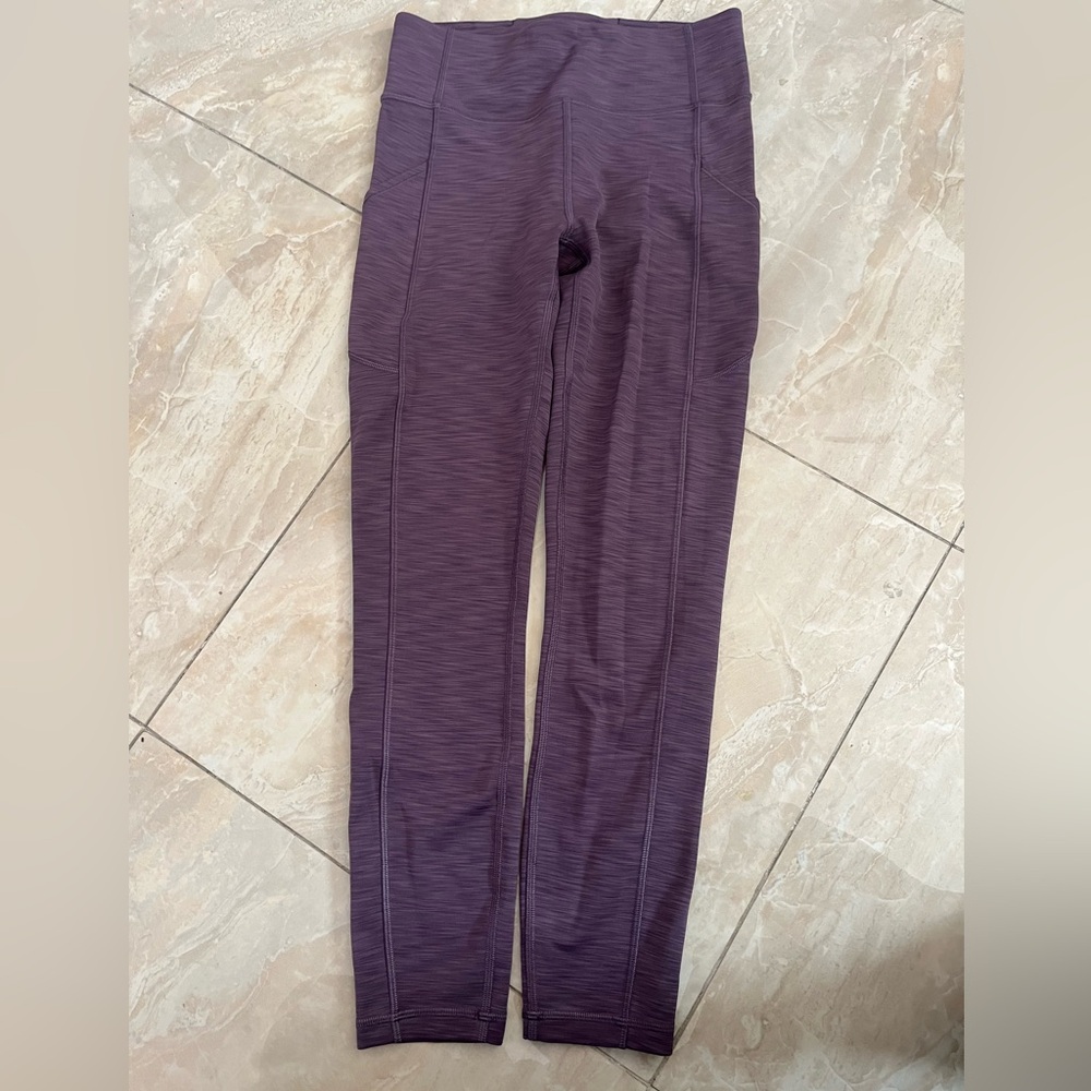 Lululemon High-Rise Plum Leggings|Size 6 (tag missing)|